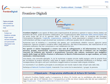 Tablet Screenshot of frontieredigitali.net